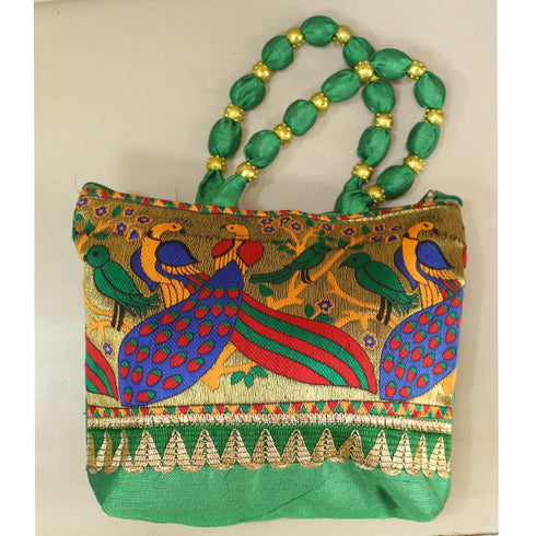 Green Mini Hand Bag
